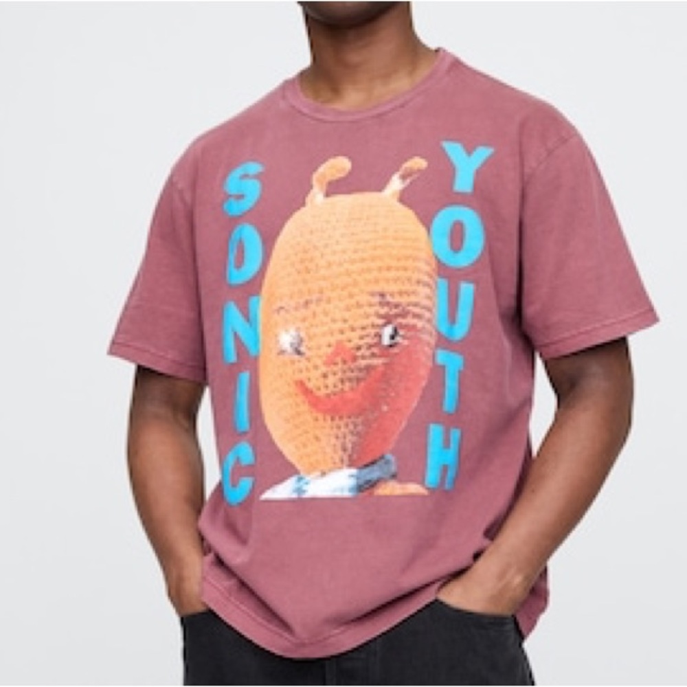 Men’s Sonic Youth Graphic T-Shirt by Gap, xxxl